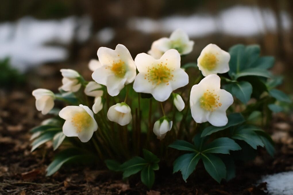 ciemierniki-helleborus-uprawa-i-pielegnacja-zima-2 Ciemierniki (Helleborus) – uprawa i pielęgnacja zimą