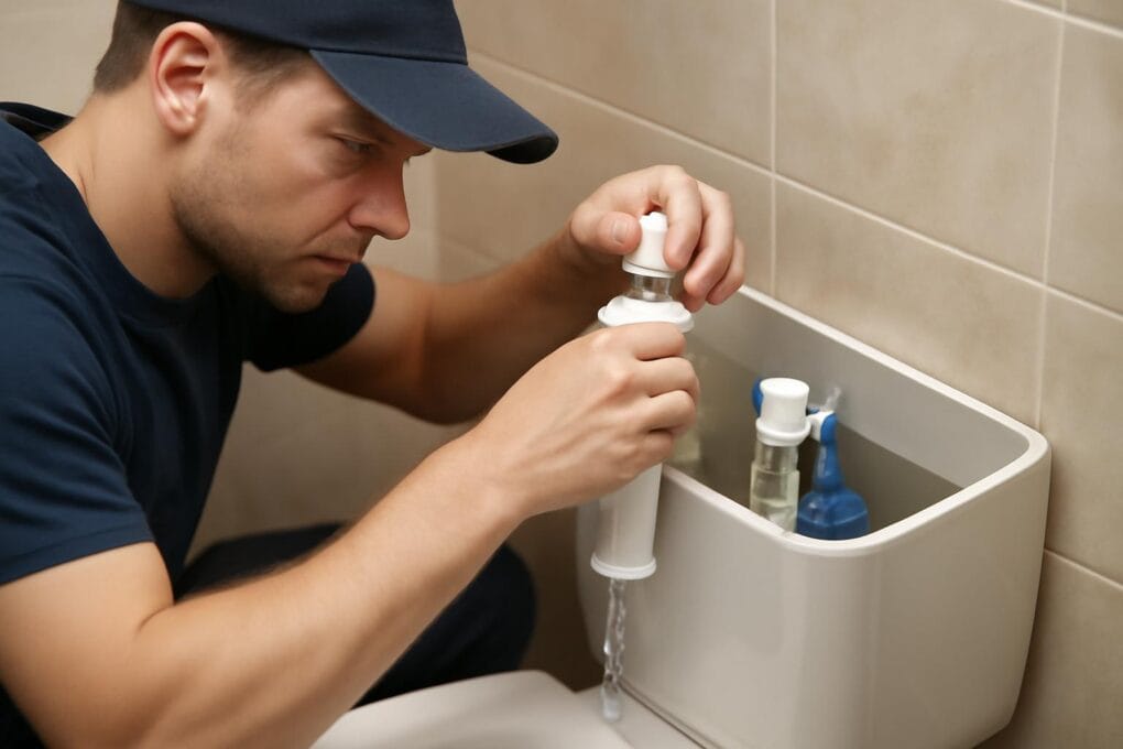 naprawa cieknacej sp uczki wc 2 1
