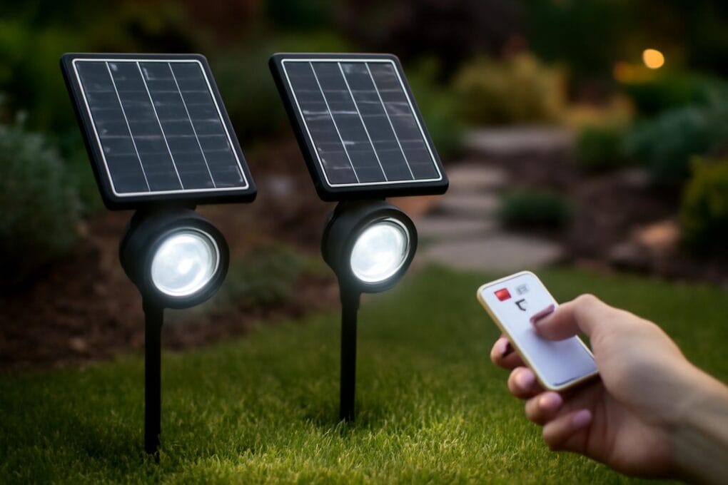 zdalnie sterowane lampy solarne booster do ogrodu 2 1